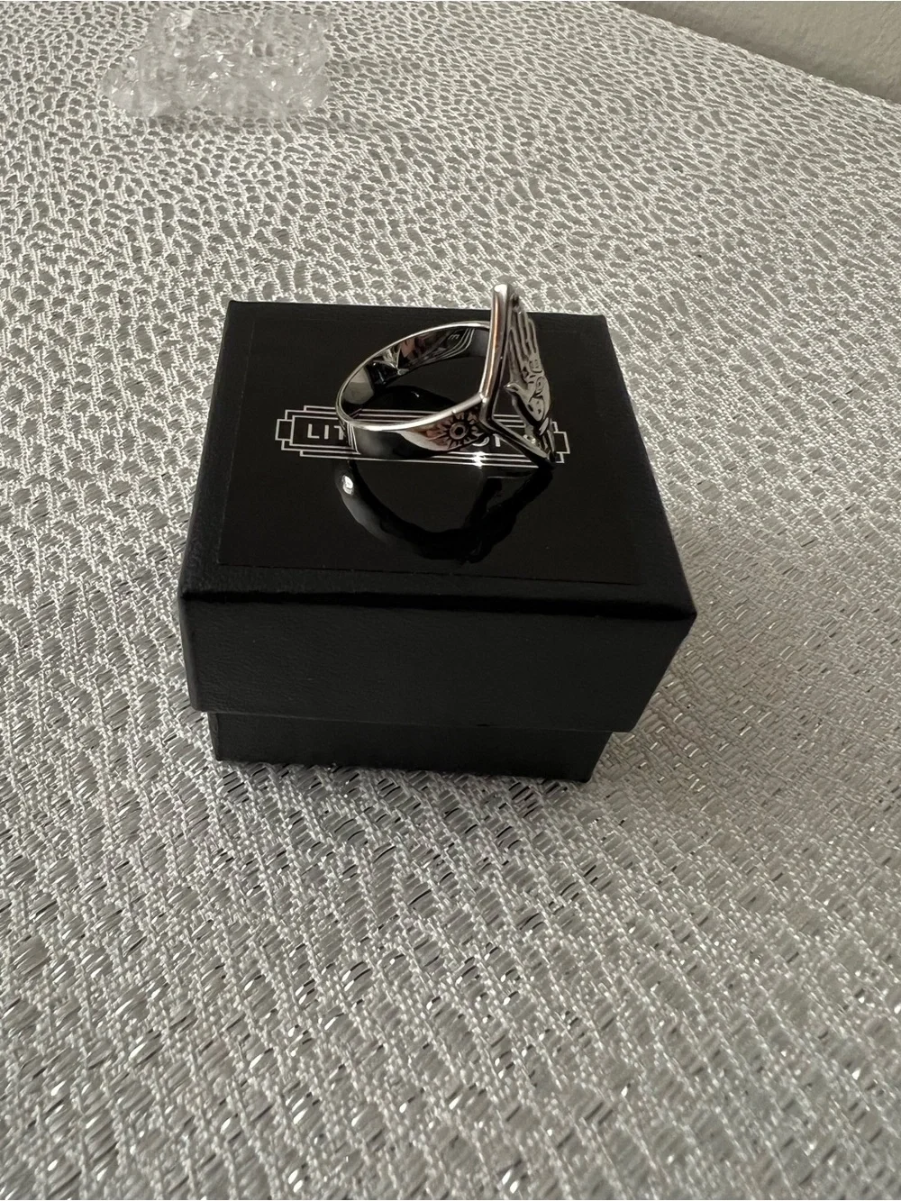 Little Rooms Fortune Ring Sterling Silver- Size 7